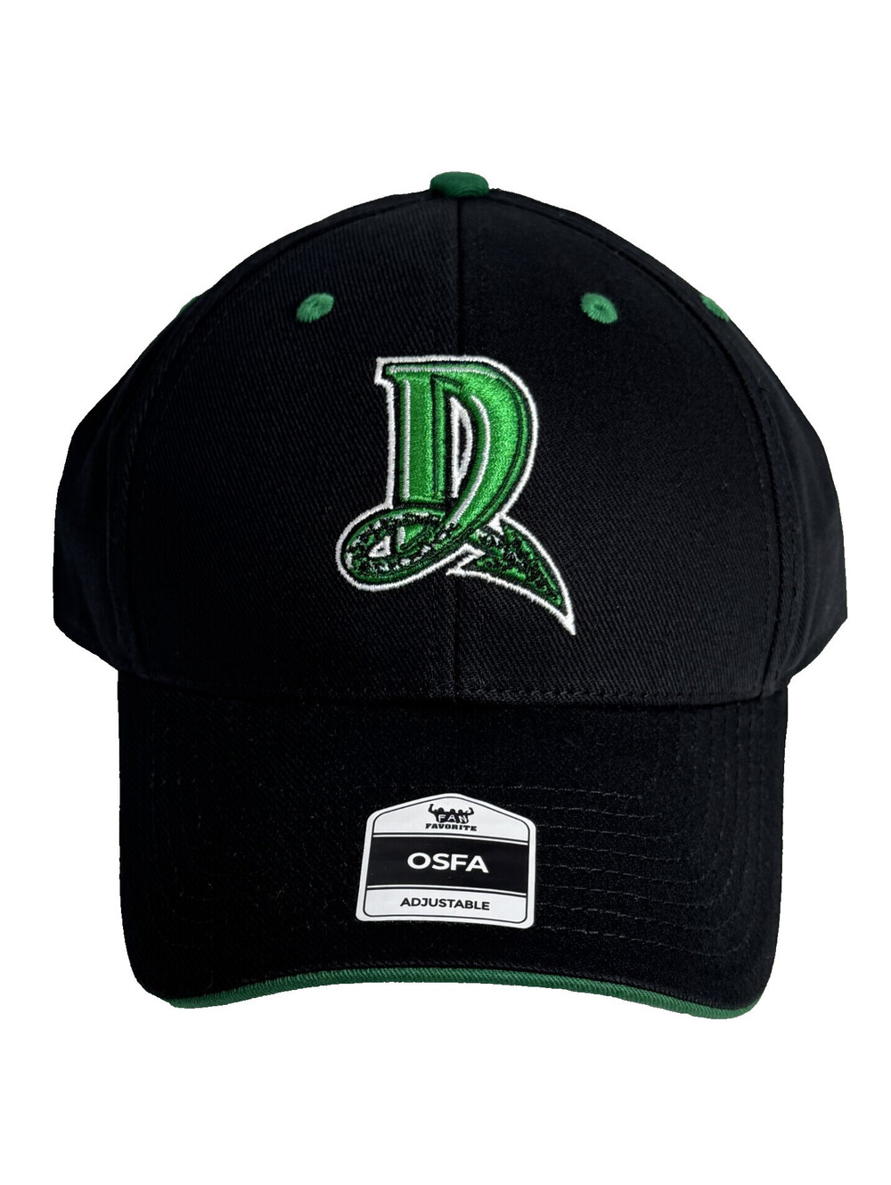Dayton Dragons MiLB Baseball Black Snapback Hat Fan Favorite NEW